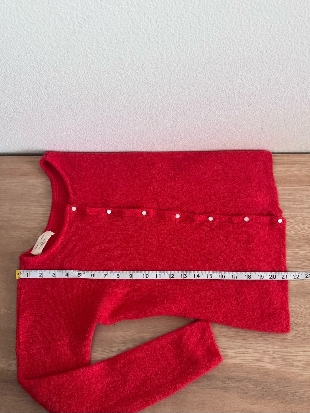 Sezane Gaspard Cardigan Red - Picture 6 of 11